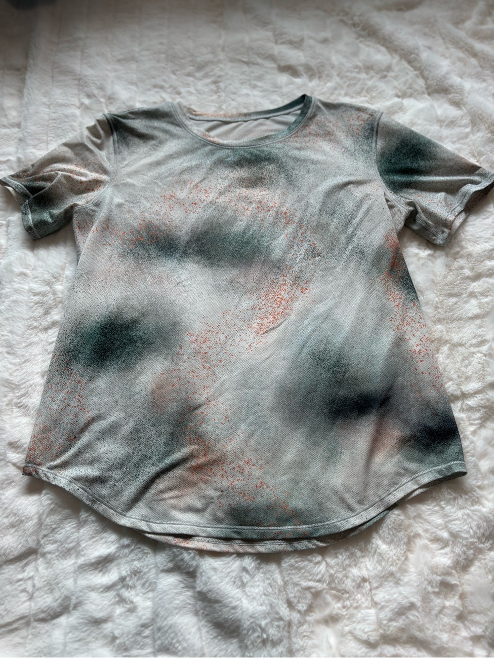 lululemon athletica Short Sleeve Tie-Dye top